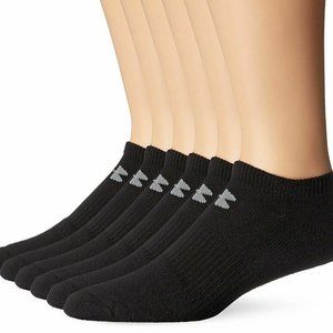 New 6 Pairs SzL Under Armour Unisex Cotton Socks